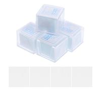 Toyvian 500pièces Lames de Microscope Verre Couvre-objets Transparents pour Laboratoire Préparation Précise Échantillons Durables et Adaptés à Étude Scientifique