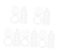 Toyvian 50pièces Couvercles De Pour Boutons De Cuisinière Accessoires De Sécurité Pour Et Animaux Transparents