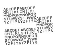 Toyvian 5ensembles Lettres Magnétiques Mousse Eva Alphabet Éducatif pour Réfrigérateur Décoration Et Apprentissage des Mots Anglais Aimants Polyvalents pour Maison Et Bureau