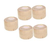 Toyvian 5pièces Boîte De Conservation Bois Pour Première Coupe De Cheveux Souvenirs Pour Garçons Et Filles Décoration De Nursery Rangement Pratique