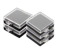 Toyvian 5pièces Boîte Rangement Anti-statique pour Puces Électroniques avec Sponge Étui Multifonction pour Composants Électroniques Échantillons et Études Techniques