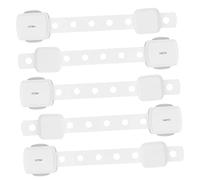 Toyvian 5pièces Loquet De Sécurité Pour Verrouillage Réfrigérateur Et Anti-accident Installation Facile Environnement Sûr