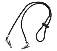 Toyvian 5pièces Pinces à Serviettes Lot Chaînette Porte-serviettes Flexible Et Ajustable Pince Crocodile Pour Adultes Et Personnes Âgées