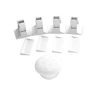 Toyvian 5pièces Verrou De Sécurité Magnétique Invisible Pour Placards Pour Garçon Fille Facile à Installer Design Simple Adapté Pour Maison