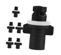 Toyvian 6 Pièces Adaptateur de Valve Air pour Kayak et Paddleboard Raccord Rapide sans Outil Compatible Pompe à Pied pour Bateau Gonflable