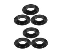 Toyvian 6 Pièces Anneau Anti-Goutte, Caoutchouc Plastique Noir | Canoë et Rame, Installation Facile, Réduit L’humidité, Convient à Plupart des Pagaies