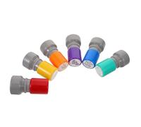 Toyvian 6 Pièces Auto Encreurs Colorés pour Enseignants Dencouragement pour Évaluation et Récompense Scolaire Compact et Réutilisable pour Correction et Activités Classe
