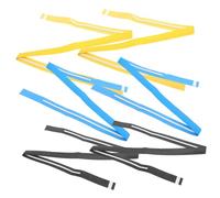 Toyvian 6 Pièces Bandes Antidérapantes pour Lot de Bandes de Grip Absorbantes pour Tennis et Badminton Améliore Confort pour Activités avec Transpiration