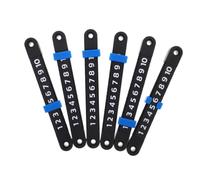 Toyvian 6 Pièces Compteur de Points de Foot, Indicateur de Score de Foot, Hips, Suivi Précis des Scores, Tableau Clair, Installation Facile, pour Pauses au Bureau et Tournois