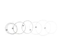 Toyvian 6 pièces Cordes pour Guitare Classique Kit Accessoires pour Instruments de Musique Remplacement Facile pour Amateurs et