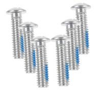 Toyvian 6 pièces Jeu de Vis de Frein pour Patins à roulettes Accessoires de Réparation pour Roues de Roller Vis de Maintenance Robustes et Faciles à Installer