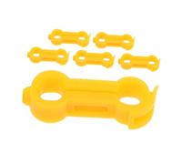Toyvian 6 Pièces Parrot Foot Alignment Brace Lightweight Bird Leg Correction Tool for Small Parrots Cockatiels Splay Leg Support