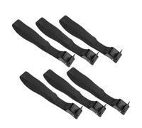 Toyvian 6 pièces Sangles Fixation Parasol Extérieur Réutilisables Bandes Ajustables Résistantes pour Grand Parasol de Jardin Patio Plage et Camping Fixation Stable et Portable