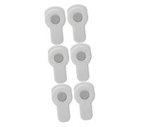 Toyvian 6 Pièces Serrure De Sécurité Serrure De Garde Porte à L'épreuve Des Bébés Serrures De Bébé Serrure De Tiroir Bébé Plastique Enfant Appareils Électroménagers Blanche Protection