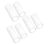 Toyvian 6 Pièces Slide de Guitare Verre Transparent Anneaux Ergonomiques et Résistants pour Doigts Adaptés Aux Guitares Électriques et Acoustiques Confort Optimal pour Blues Jazz et