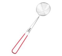 Toyvian 6 pièces Stainless Steel Bubble Tea Colander Skimmer With Long Handle For Frying And Straining Kitchen Tool Easy To Clean Dishwasher Safe