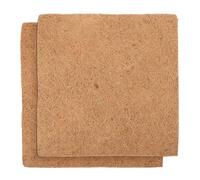 Toyvian 6 Pièces Tapis de Reproduction pour Reptiles en Fibre de Coco | Élevage, Protection des Œufs, Transport Facile, Confortable, pour Reptiles et Volailles, Usage Multi-espèces