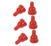 Toyvian 6 Pièces Tétines Caoutchouc Souple pour et Agneaux Rechange pour Allaitement Naturel Conception Réaliste et Confortable pour de Petits Ruminants