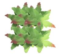 Toyvian 60 Calices de Fleurs Artificielles en Tissu Vert 60 Pièces Sépales Fleur de Rose pour Bricolage DIY Accessoires Légers et Résistants et Créations