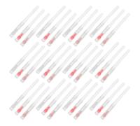 Toyvian 60 Pièces Silicone Lip Brush Applicators With Cap Reusable Soft Silicone Tips For Lipstick Lip Gloss Balm Mixing Portable Makeup Tool For Travel Parties Professional Beauty Use