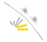 Toyvian 6ensembles Dispositifs De Sécurité Pour Meubles Ancrages Muraux Et Sangles De Pour Prévenir Les Basculements Des Meubles Incluant Un Kit Complet Pour Sécurité