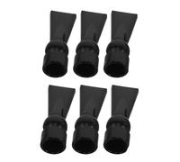 Toyvian 6pcs Buse de Pompe pour Aquarium en Plastique PC Noir, Sortie d'eau Réglable de Bec de Canard, Installation pour Tuyau de Retour