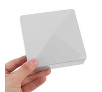 Toyvian 6pièces Capuchons de Poteaux de Clôture pour Boîtes aux Lettres Lampadaires Terrains Quais et Pieux Extérieurs