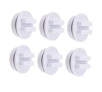 Toyvian 6pièces Couvercle De Vidange De Piscine Fileté Bouchon Hivernage pour Spa avec Joints Toriques Simple pour Maintenance Hivernale