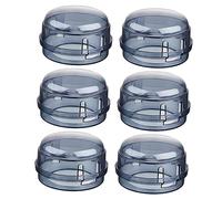 Toyvian 6pièces Couvre-boutons De Cuisinière Couvre-boutons Pour Cuisinière à Gaz Protection Des Boutons De Étui De Sécurité