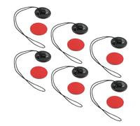 Toyvian 6pièces Fixateur Pour Caméra Sportive Accessoires Pour Appareil Photo Cordon De Sécurité Pour Caméra Sportive Fixation Pour Surf Lot De Attaches Avec Pastilles Adhésives Pour Sport