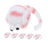 Toyvian 6pièces Jouet De Chat Peluche avec Herbe à Chat Lot de Souris Réalistes pour Chaton Jouet Mignon pour Auto-Jeu Et Dentition