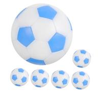 Toyvian 6pièces Lot de Balles Foot Officielles Accessoires pour Jeux De Table Balles De Rechange Foot Standard
