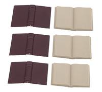 Toyvian 6Pièces Miniatures pour Maison de Poupée Accessoires DIY Jouets Éducatifs Interactifs Favorisent Les Relations Parent Compacte pour Jeu Pouce