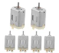 Toyvian 6pièces Motor Pour Train Électrique Modèle Mini Moteur Dc Pour Jouets Diy Et Voitures Petit Moteur Puissant Pour Projets Scientifiques Et Modélisme