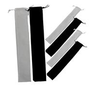 Toyvian 6pièces Pochettes De Rangement Pour Flûte Et Soprano Recorder Sac Organisateur Doux Protection Idéale Pour Instruments Design Pratique Avec Cordon De Serrage