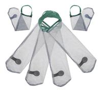 Toyvian 6pièces Sacs à Légumes Filet pour Oignons et Fruits Sacs Suspendus pour Ail Gingembre