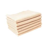 Toyvian 6pièces Serviettes Allaitement En Tissu Carrées Double Épaisseur Pour Serviettes De Toilette Et Mouchoirs