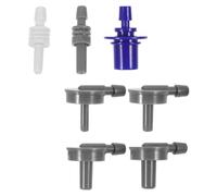 Toyvian 7 Pièces Adaptateur de Compteur pour Tensiomètre Électronique, Connecteurs de Remplacement ABS, Transfert de Données Haute Précision, Usage à Domicile
