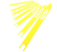 Toyvian 7 pièces Navettes pour Filet de Plastique Accessoires Pratiques pour Réparation et Couture de Filets Variées pour Mending et Entretien des Carrelets