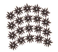 Toyvian 70 Pièces Miniature Craft Trees Texture Artificial Tree Picks for DIY Model Scenery Display Stand for Landscape Diorama Railroad