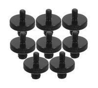 Toyvian 8 pièces Adaptateur Vis Mâle pour Microphone et Caméra Lot Conversion Filetage Trépied et Support Microphone Résistant Aux Intempéries Installation Sans Outils Compatible