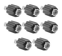 Toyvian 8 Pièces Bike Cable Adjuster Set Steel Brake and Shifter Micro Adjuster Screws for Precise Gear Indexing Weather-Resistant Mountain Bicycle Replacement