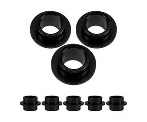 Toyvian 8 Pièces Coussinets pour Roulements de Patins à Roulettes Inline en Métal Noir 608, Absorption des Chocs et Entretien Simplifié pour Usage Extérieur Skatepark