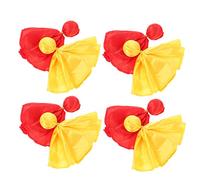 Toyvian 8 pièces Drapeaux de Pénalité Football Accessoires Arbitre Sport Matière Écologique Surface Lisse pour Toucher Confortable Drapeaux Jaunes et pour Jeux et