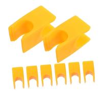 Toyvian 8 pièces Kit de Attaches Robustes pour Poteaux de Signalisation Football et Basketball Clips Réutilisables pour Entraînement Sportif Fixation Stable et Rapide pour Terrains de