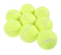 Toyvian 8 pièces Lot de Balles de Tennis pour Chien Jouets Interactifs et Portables Renforcent Lien et Entraînement pour Petits Chiens