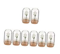 Toyvian 8pièces Miniature Cloche Artificielles Pour Décoration De Maison Miniature Et De Table