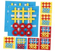 Toyvian 9 Pièces Jeu de Société Feutre Éducatif pour Garçon Fille Favorise de Problèmes Coloré pour Activités Ludiques