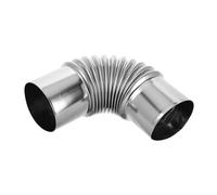 Toyvian 90degré Raccord Flexible pour Tuyau Eau Kit de Ventilation pour Chauffe-Eau Tuyau de Poêle à Chapeau de Poêle de Ventilation pour Chauffe-Eau Évacuation des Gaz du Chauffe-Eau