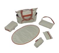 Toyvian à langer 7 pièces pour maman, grande capacité pour de bébé | Ensemble de de maternité pour l'accouchement, conception à large ouverture sur le dessus, pas de fouille désordonnée dans